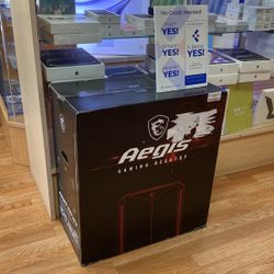 MSI Aegis Gaming Desktop Core i9 CPU/4070 Super/32GB RAM/2TB SSD