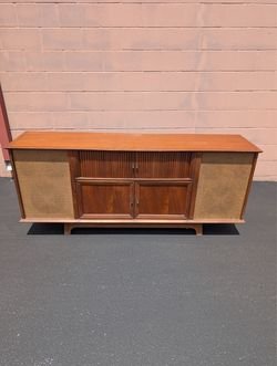 Curtis Mathes 1961 Royal Dane Stereo Cabinet