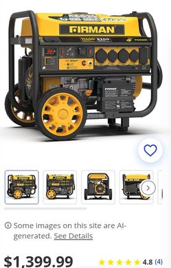 Firman Generator Like New