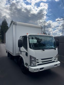 2016 Isuzu NPR HD 5.2 Turbo Diesel Box Truck 17.5ft Box With LiftGate part