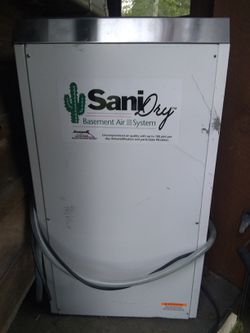 Dehumidifier Basement system Sandi dry cost 3k new needs freon like new