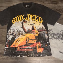 Godspeed F1 Finish-line Tee Black