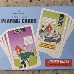 Dilbert Double Deck Playing Cards by Hallmark