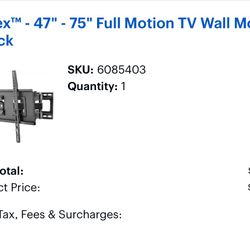 Full Motion tv Wall Mount 