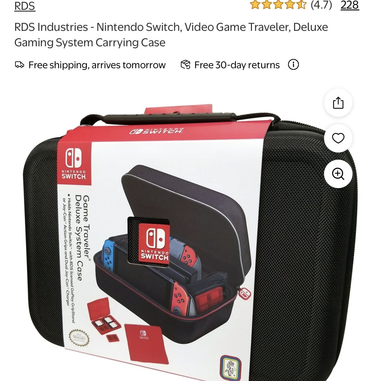 Nintendo Switch Carrying Case 