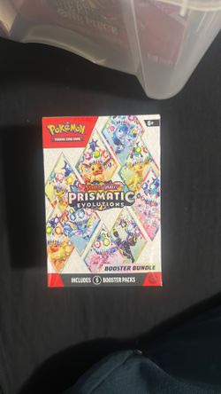 Prismatic evolution bundle, pokemon trading cards, scarlet & violet prismatic evolutions