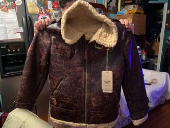 Men’s leather jacket