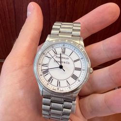 Tiffani And Co Portfolio Watch Authentic 