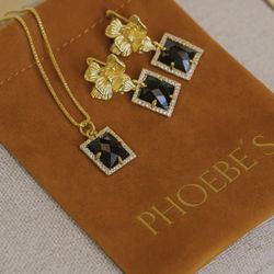 Necklace And Matching Earrings