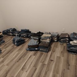$4 Jeans Need All Gone! Must Take At Least 50 Pairs To Leave Them For $4