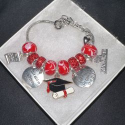 Graduation Charm Bracelet 