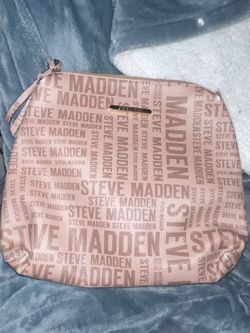 Steve Madden Large Nude Clutch