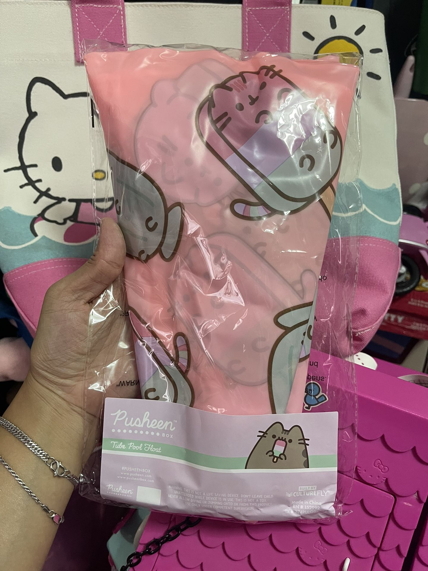 Pusheen Pool Float