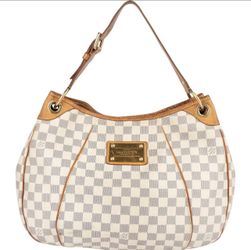 Authentic Louis Vuitton Damier Azur Galliera MM