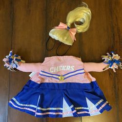 Frisco Front Walking Cheerleader Dog & Cat Costume Large
