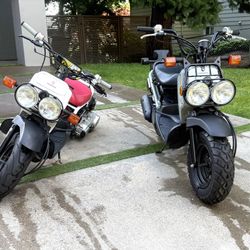 Honda Ruckus 2014 and 2022