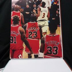 Michael Jordan, Scottie Pippen, Dennis Rodman