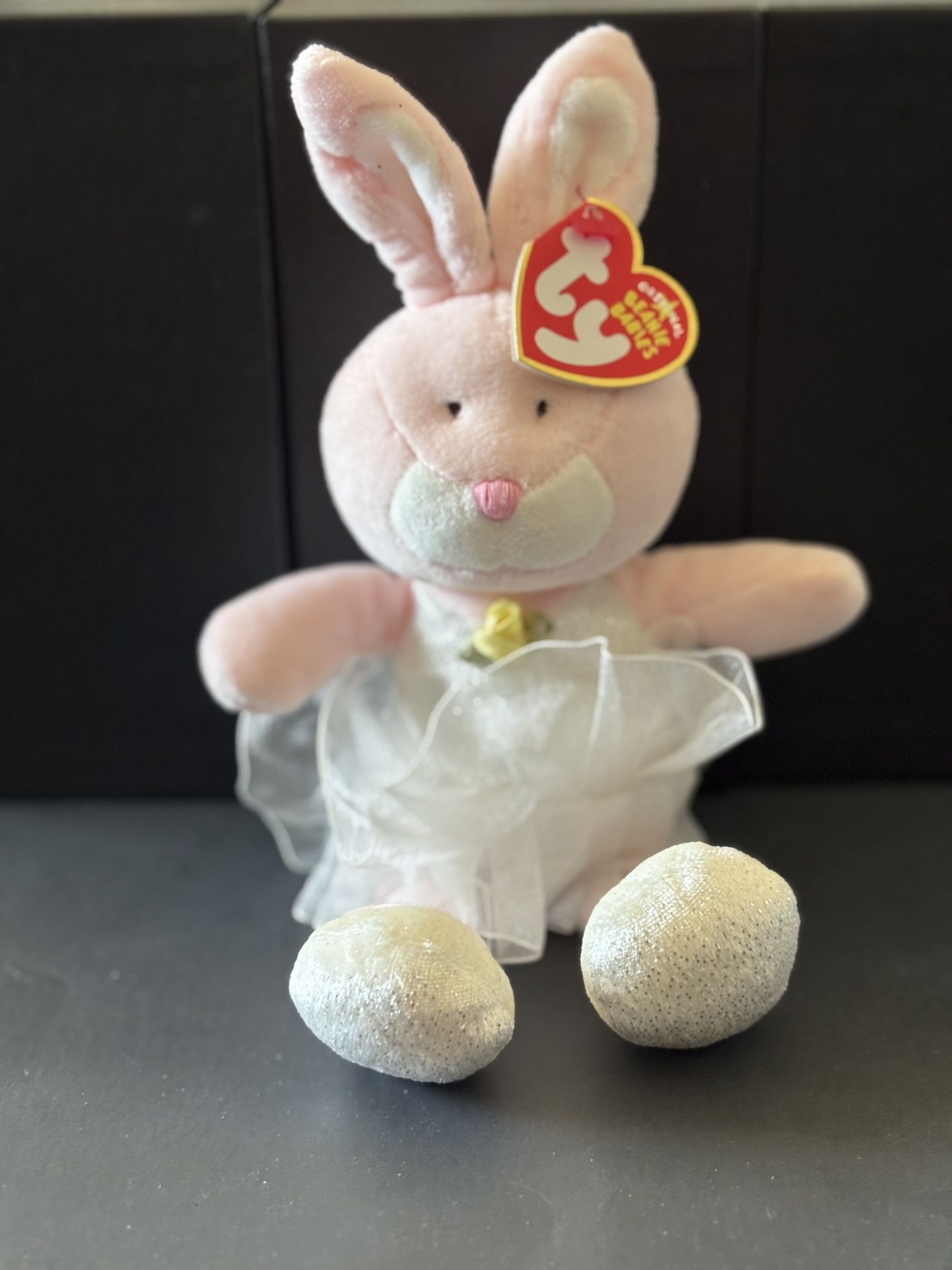 Ty Beanie Babies Pique the Ballerina Bunny Rabbit Plush 2005 NWT