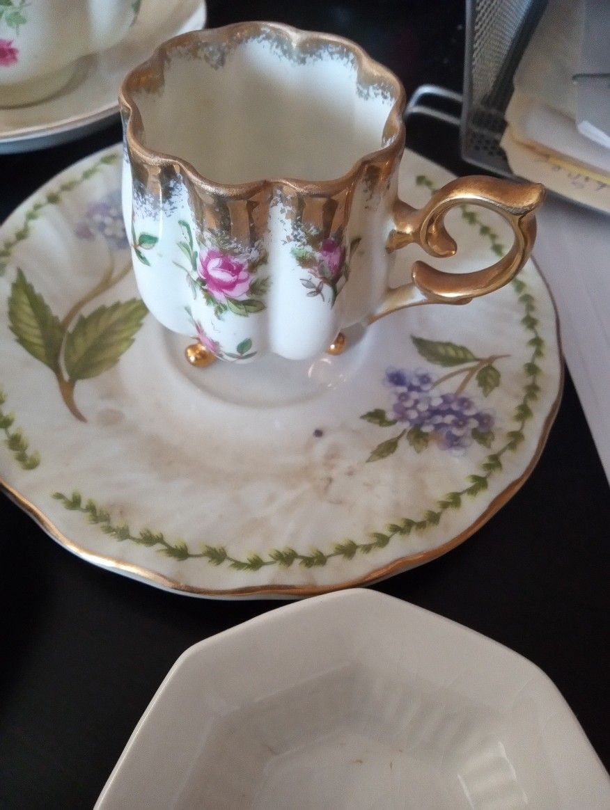 Mini Antique Tea Set