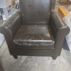 Small Brown Chair