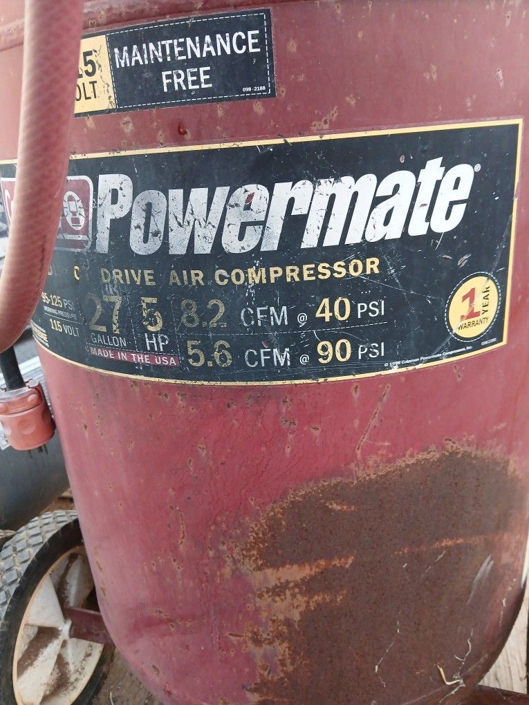 Coleman Powermate , Air Compressor.