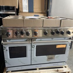 Biking Professional 48 Inch Stainless Steel All Gas Range