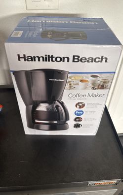 New Hamilton Beach coffee maker 