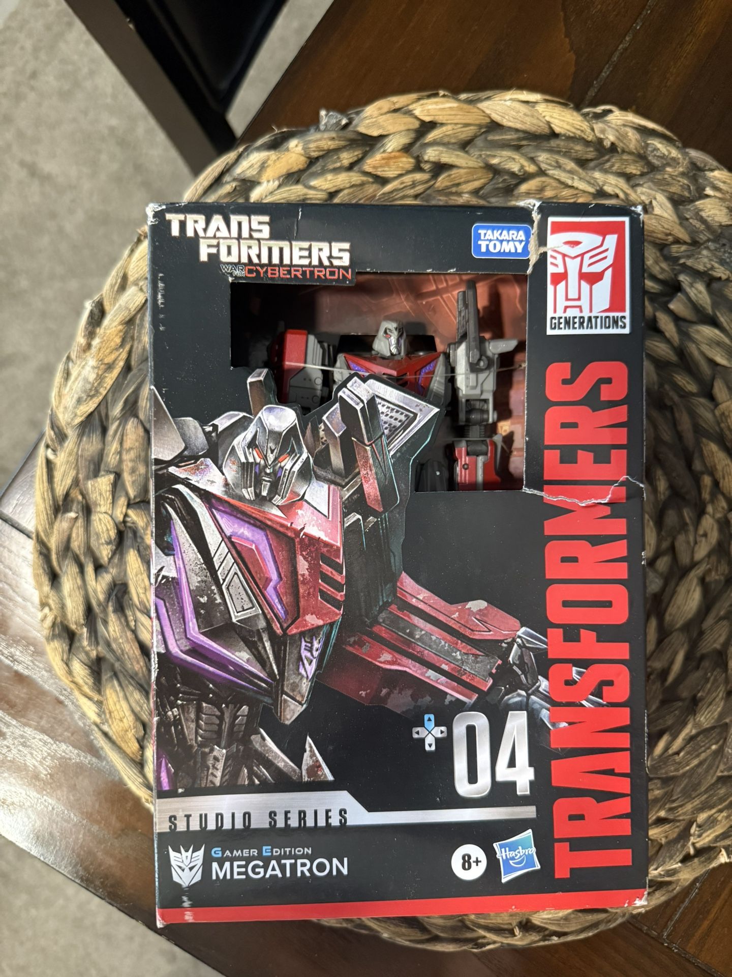 Transformers: War for Cybertron Gamer Edition Megatron Studio Series 04 Action