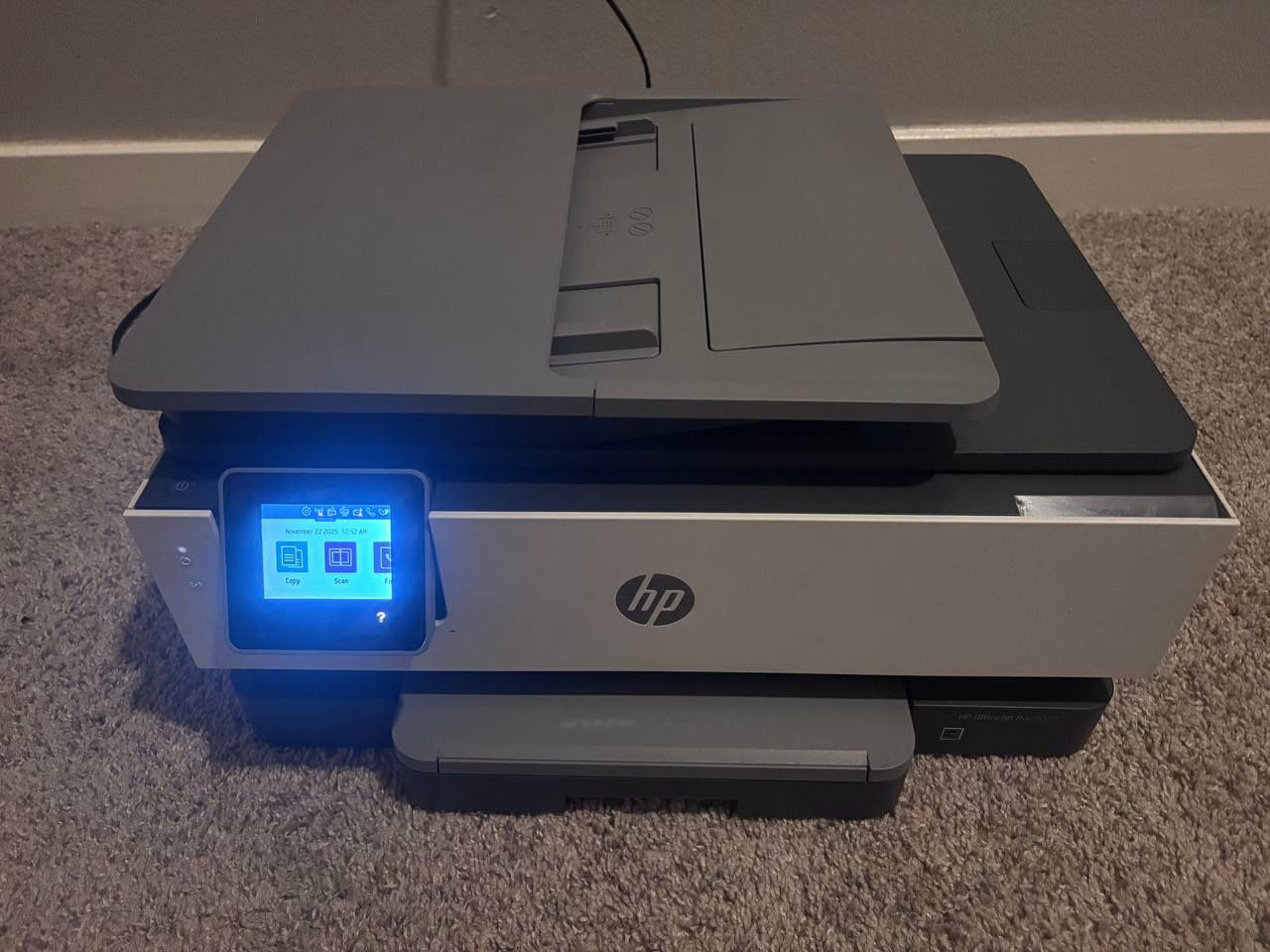 HP office jet pro all in one printer