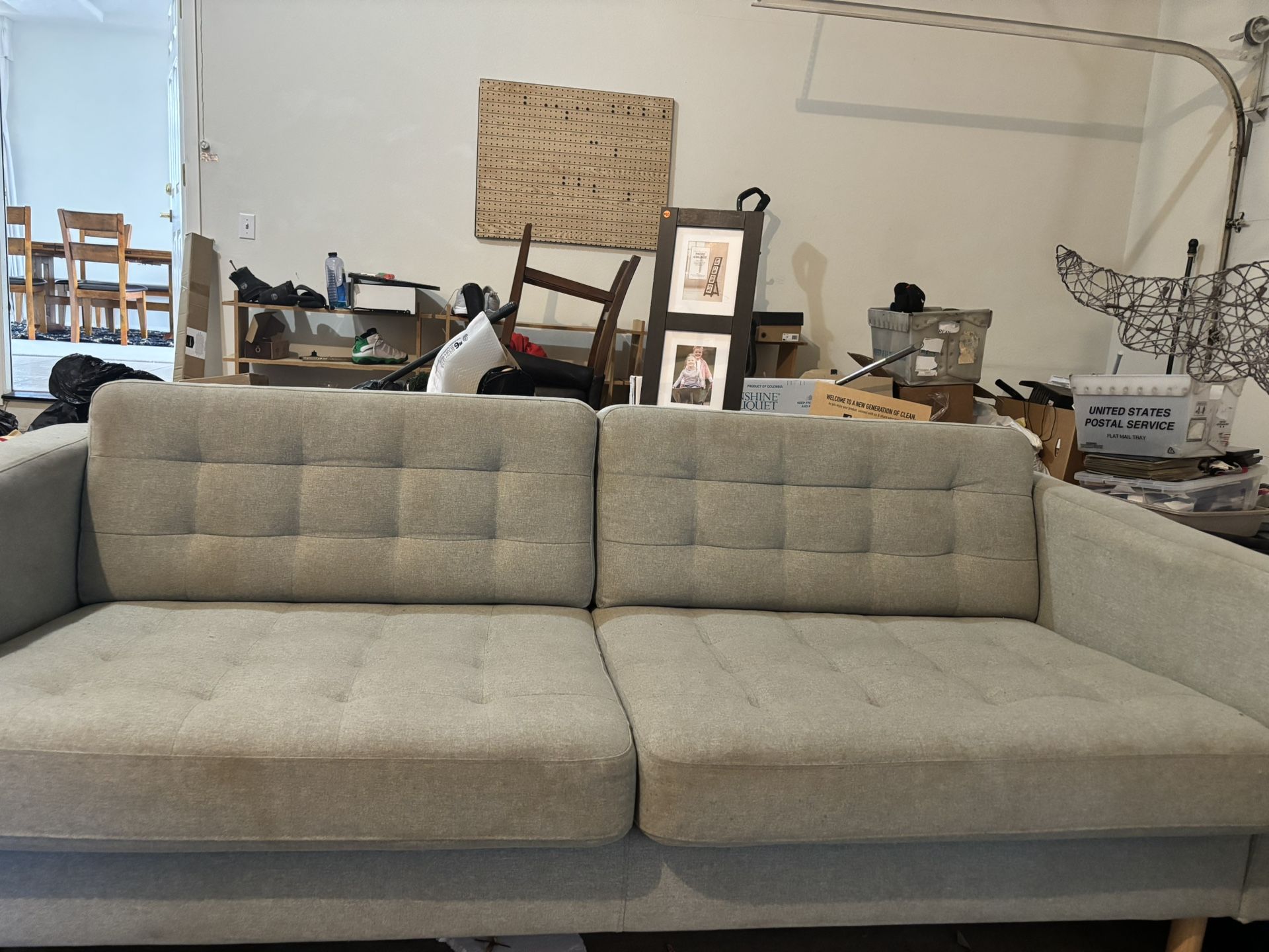 Couch And Foot Rest