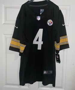 Pittsburgh Steelers DK Metcalf #4 Jersey, Vapor Stitched Black, Adult Mens XL New with tags