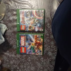 Lot Of 2 Lego  Marvel Xbox One Games