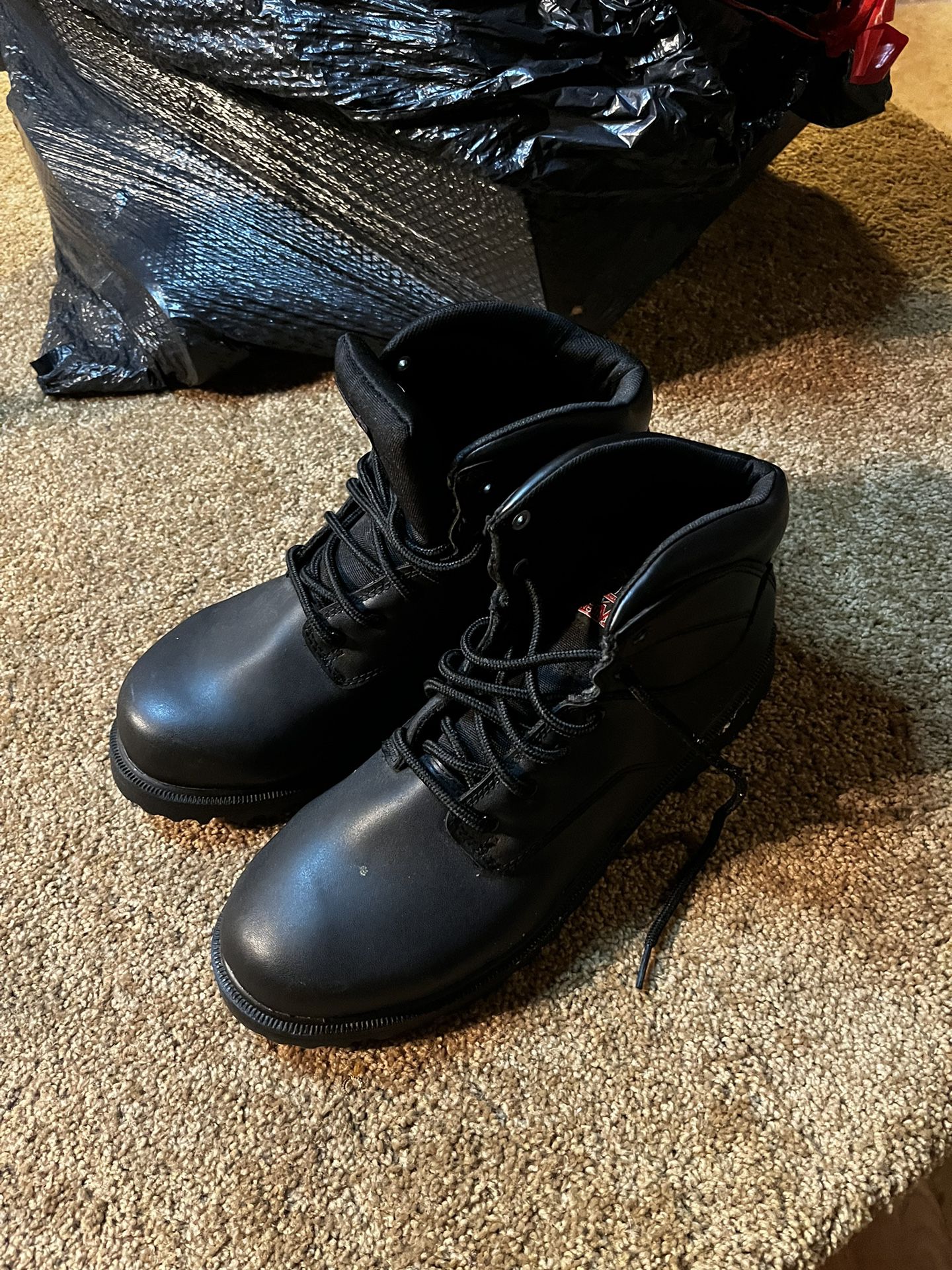 Work Boots Size 13 Black
