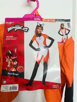 Miraculous Rena rouge Halloween costume size M -8 - 10 years