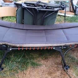 Rei Camp Cot Lounger Recliner Bed Camping For Tent Twin Bed Travel Trailer Camper Van Folding Chair. 2 Available Price EACH