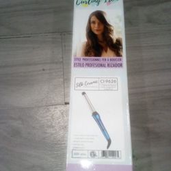 Remington's Professional Titanium Ceramic Straight Barrel Curling Wand