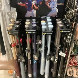 Great Selection Of New And Used Wood Baseball Bats ( Read Description )