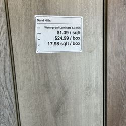 Sand Hills Waterproof Laminate Flooring‼️