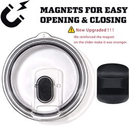  Magnetic Spill Proof Tumbler Lid - Compatible