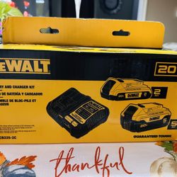 DeWALT Battery And Charger Kit 