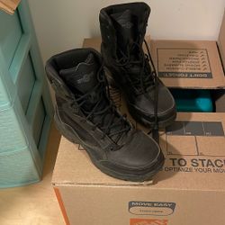 Black Work Boots 