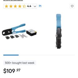 SharkBite 3/8, 1/2, 3/4, 1-in PEX crimp tool