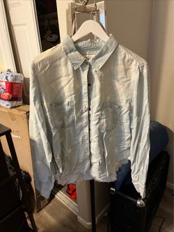 Vintage Havana Est.1954 Star Coat Very Soft Button-Down With Pockets SZ M