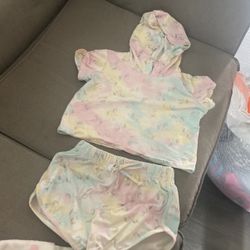 Girls Shirts And Hoodie Unicorn Outfit 