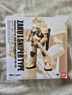 Bandai robot spirits zaku sniper 1 ver KA signature