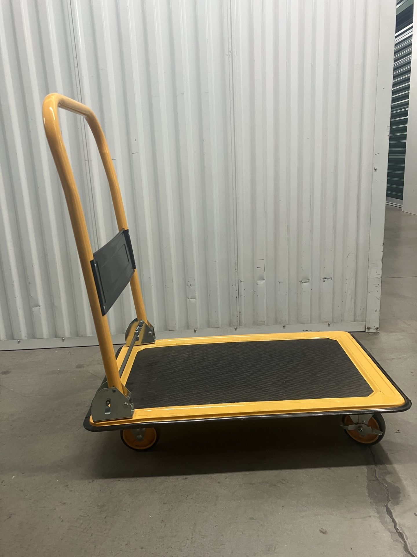 Small collapsible utility cart