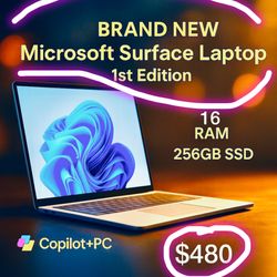 🔥 BRAND NEW Microsoft Surface Laptop – 13” Touchscreen – Platinum 🔥