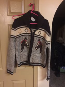 Large vintage 1950 Caldwell men's sweater