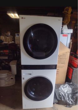 Lg washer and dryer tower
