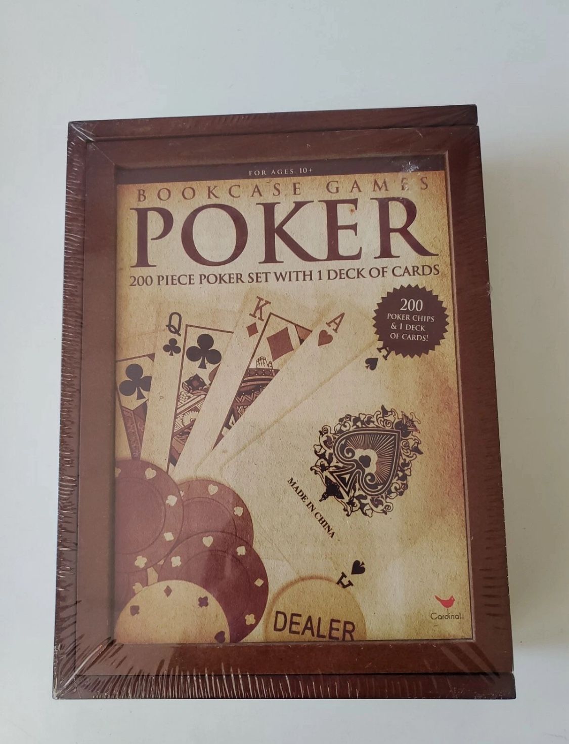 POKER SET 200 PIECES COMPLETE BNIB!